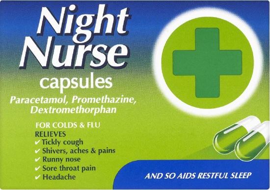 Picture of NIGHT NURSE CAPSULES - 10  CAPSULES