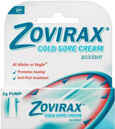 Picture of ZOVIRAX COLD SORE CREAM PUMP - 2G