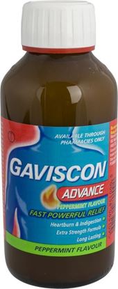 Picture of GAVISCON ADVANCE PEPPERMINT- 300ML