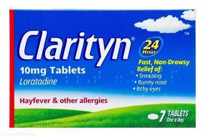 Picture of CLARITYN ALLERGY TAB 10MG -7 TABLETS