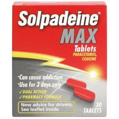 Picture of SOLPADEINE MAX TAB -30 TABLETS