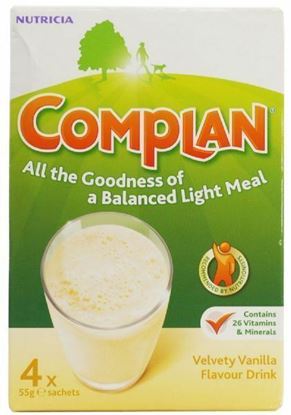 Picture of COMPLAN VANILLA 4X55G