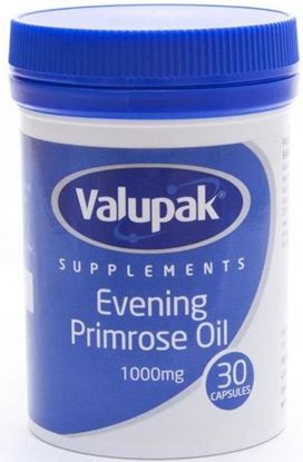 Picture of VALUPAK EVENING PRIMROSE OIL 1000MG