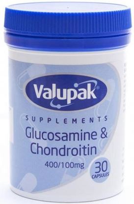 Picture of VALUPAK GLUCOS & CHOND 400/100MG CAPSULS