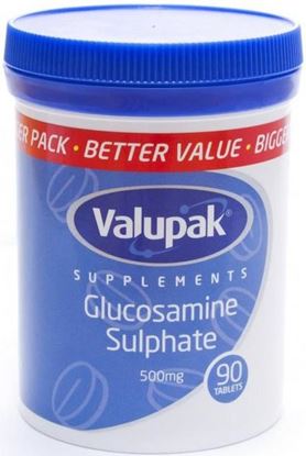 Picture of VALUPAK GLUCOSAMINE SULPHATE 500MG