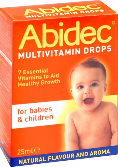 Picture of ABIDEC MULTI-VIT DROPS [BABY & CHILD]- 25ML