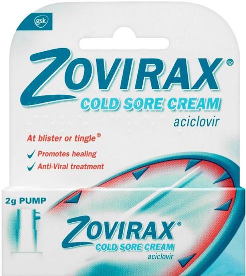 Picture of ZOVIRAX COLD SORE CREAM PUMP - 2G