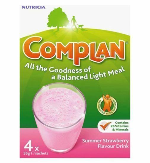 Picture of COMPLAN STRAWBERRY 4X55G