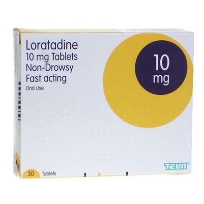 Picture of LORATADINE ALLERGY AND HAYFEVER TABLETS 30S