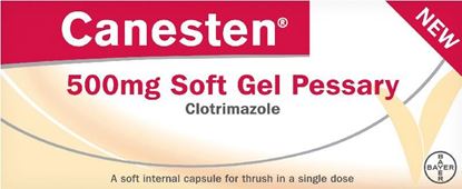 Picture of CANESTEN SOFT GEL PESSARY 500MG